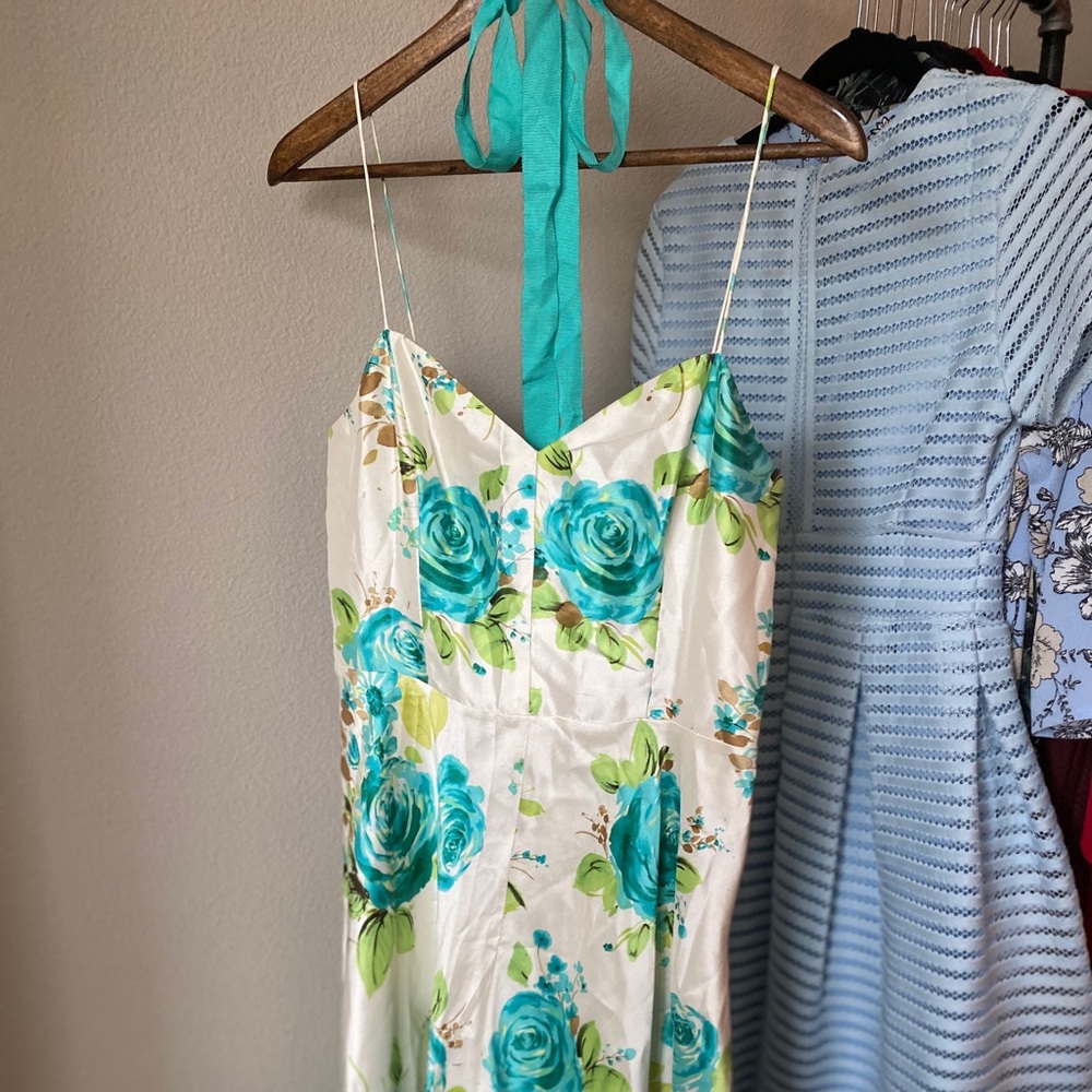 Satin Banana Republic Event Dress